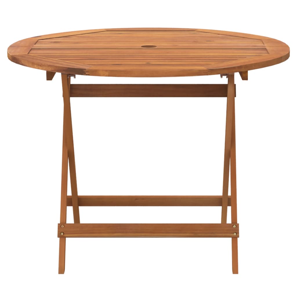 vidaXL 5 Piece Garden Dining Set Solid Wood Acacia