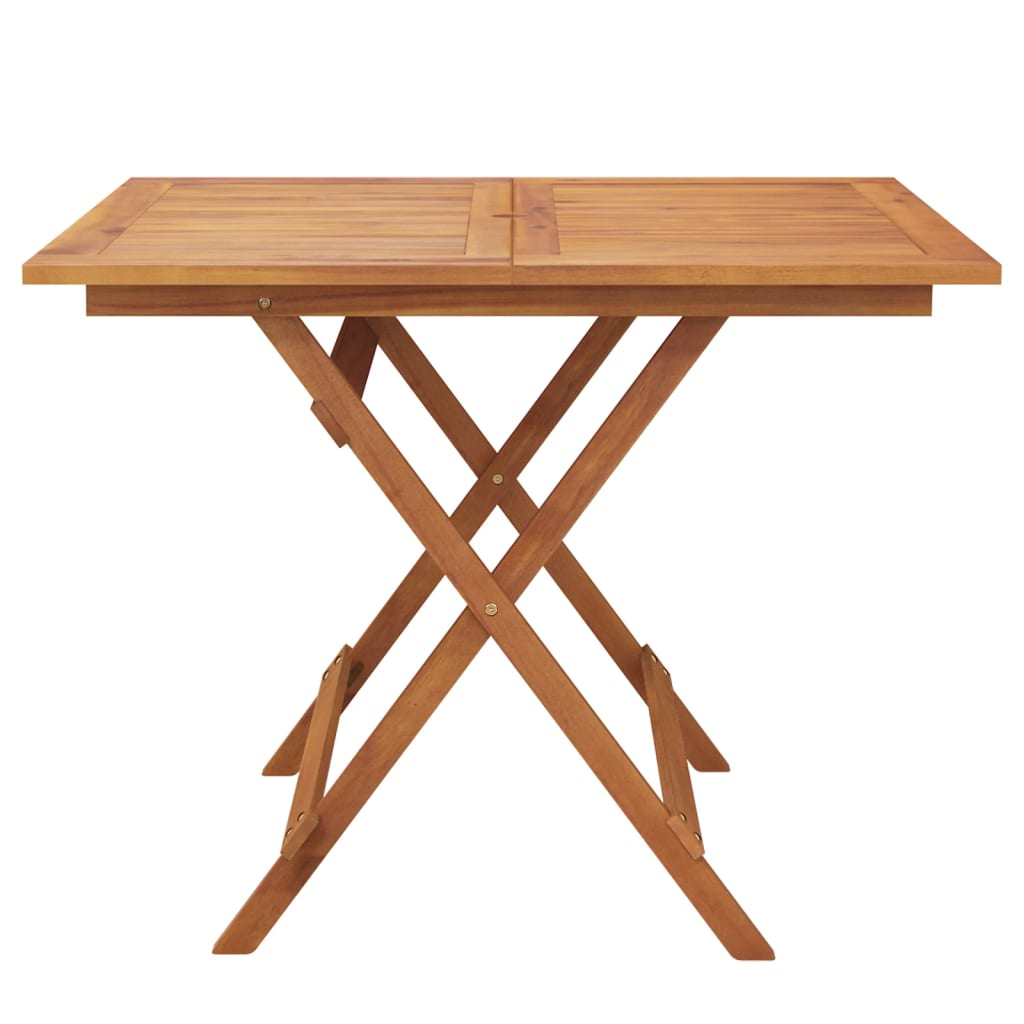 vidaXL 5 Piece Garden Dining Set Solid Wood Acacia