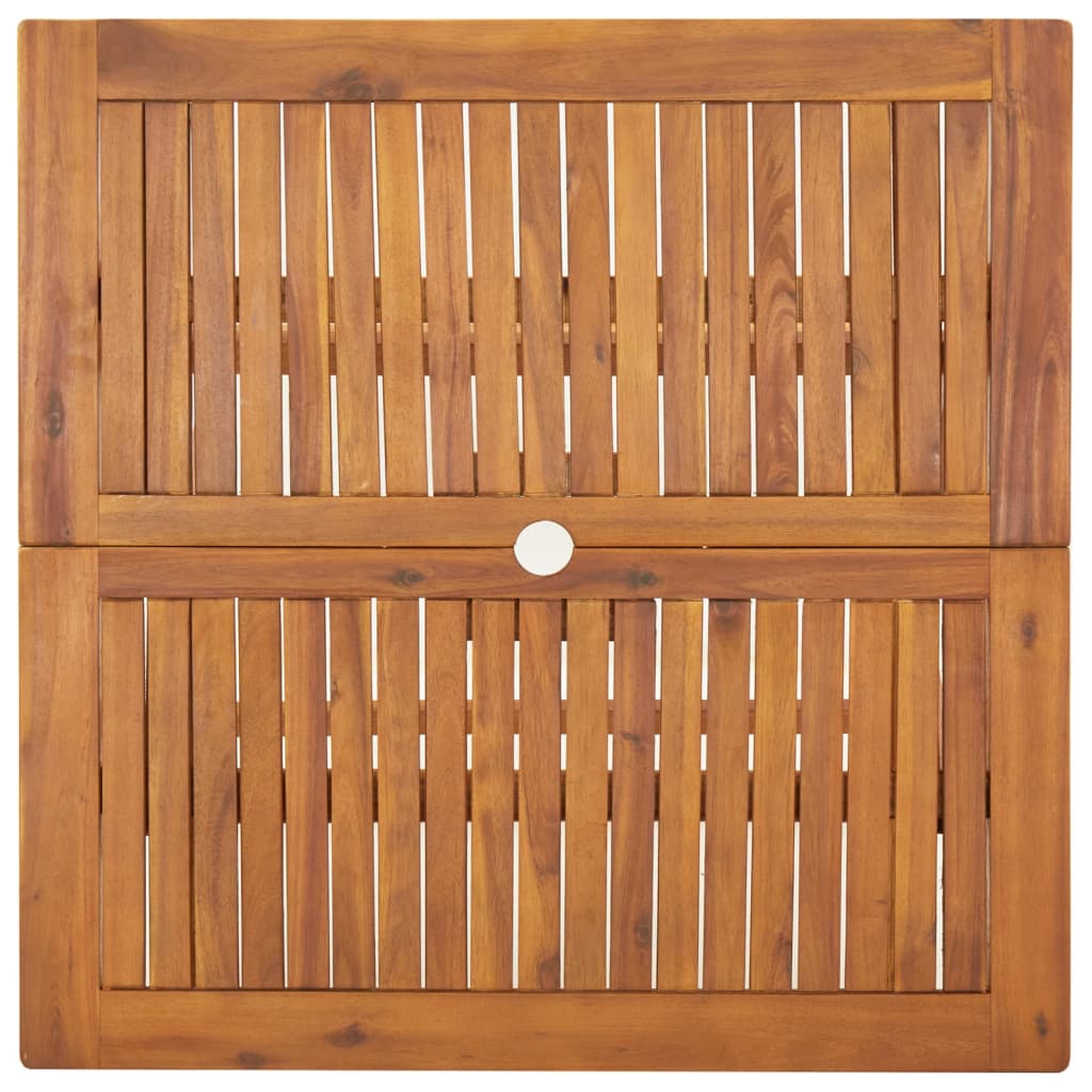 vidaXL 5 Piece Garden Dining Set Solid Wood Acacia