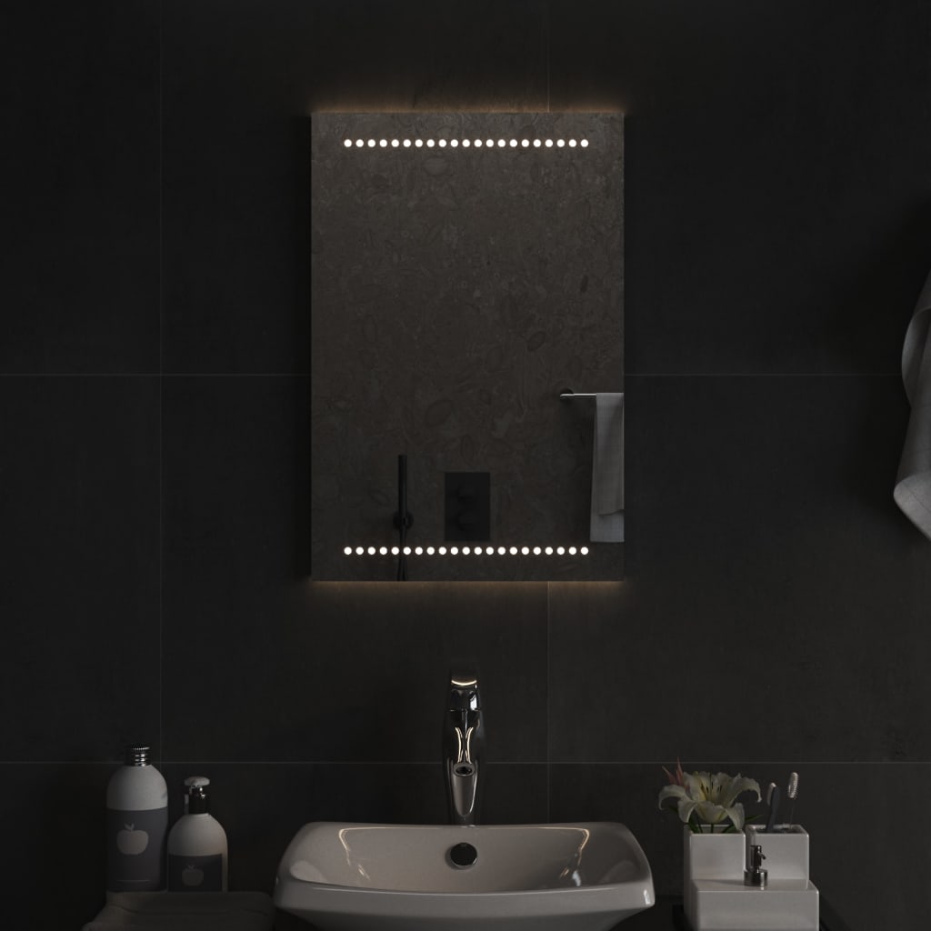 vidaXL LED Bathroom Mirror 40x60 cm