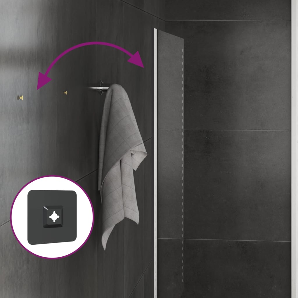 vidaXL LED Bathroom Mirror 40x70 cm