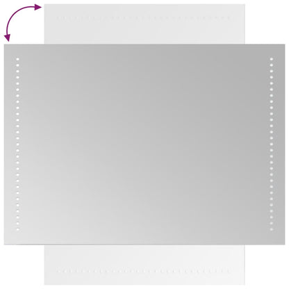 vidaXL LED Bathroom Mirror 50x70 cm