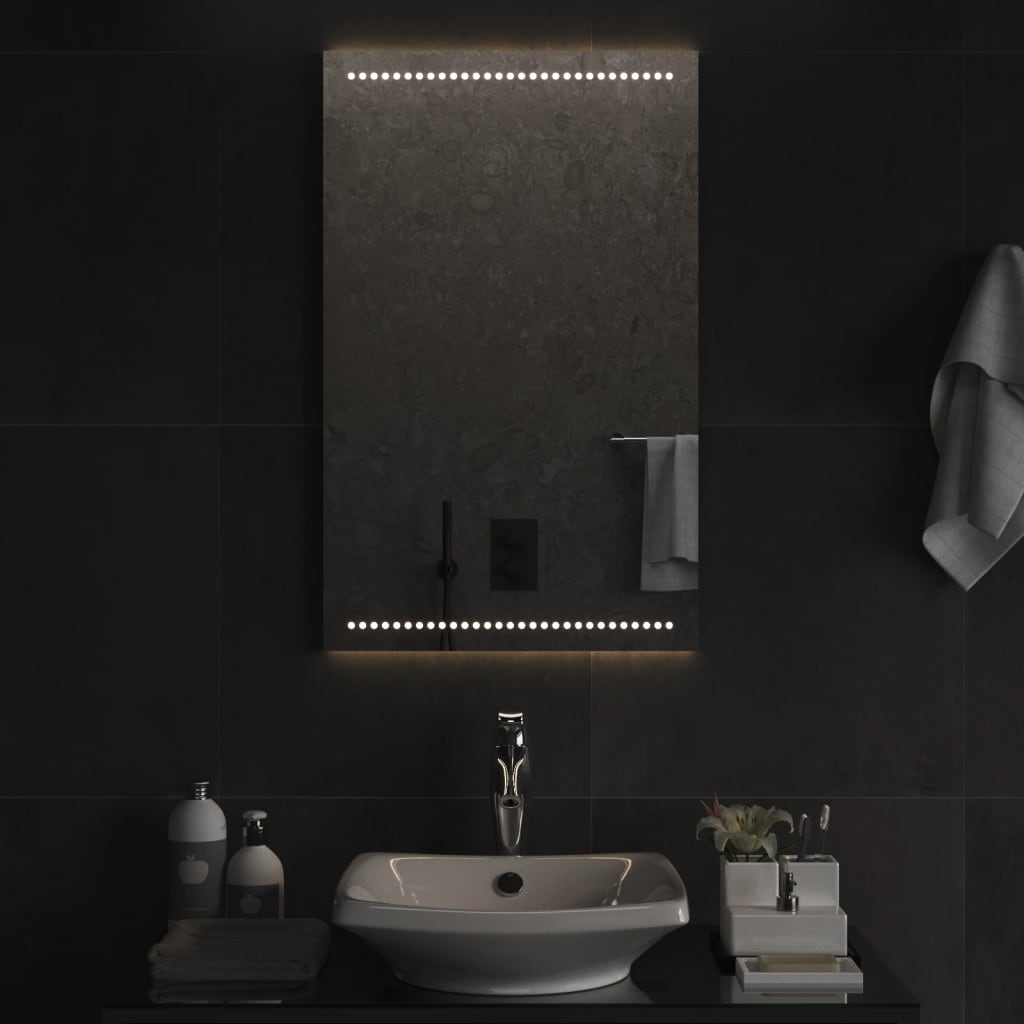 vidaXL LED Bathroom Mirror 50x80 cm