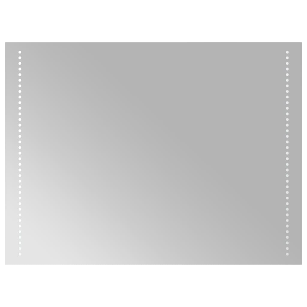vidaXL LED Bathroom Mirror 60x80 cm