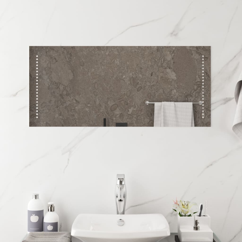 vidaXL LED Bathroom Mirror 40x90 cm