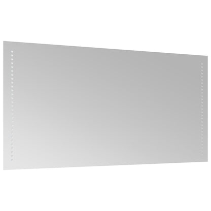 vidaXL LED Bathroom Mirror 50x100 cm