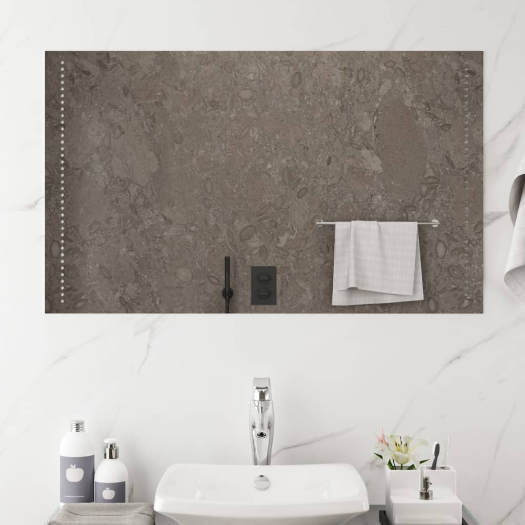 vidaXL LED Bathroom Mirror 60x100 cm