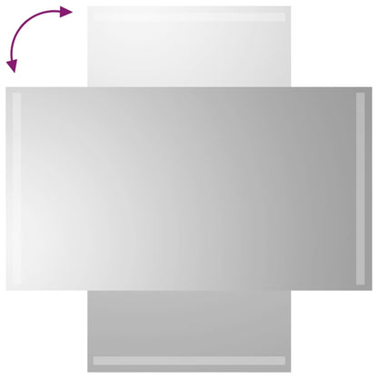 vidaXL LED Bathroom Mirror 50x90 cm