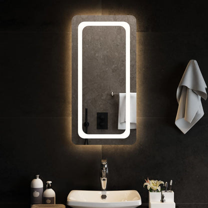 vidaXL LED Bathroom Mirror 40x80 cm