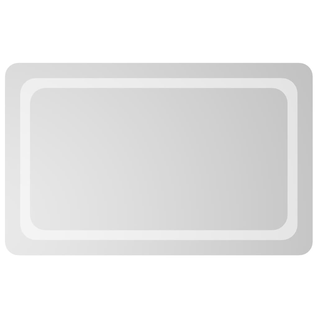 vidaXL LED Bathroom Mirror 50x80 cm