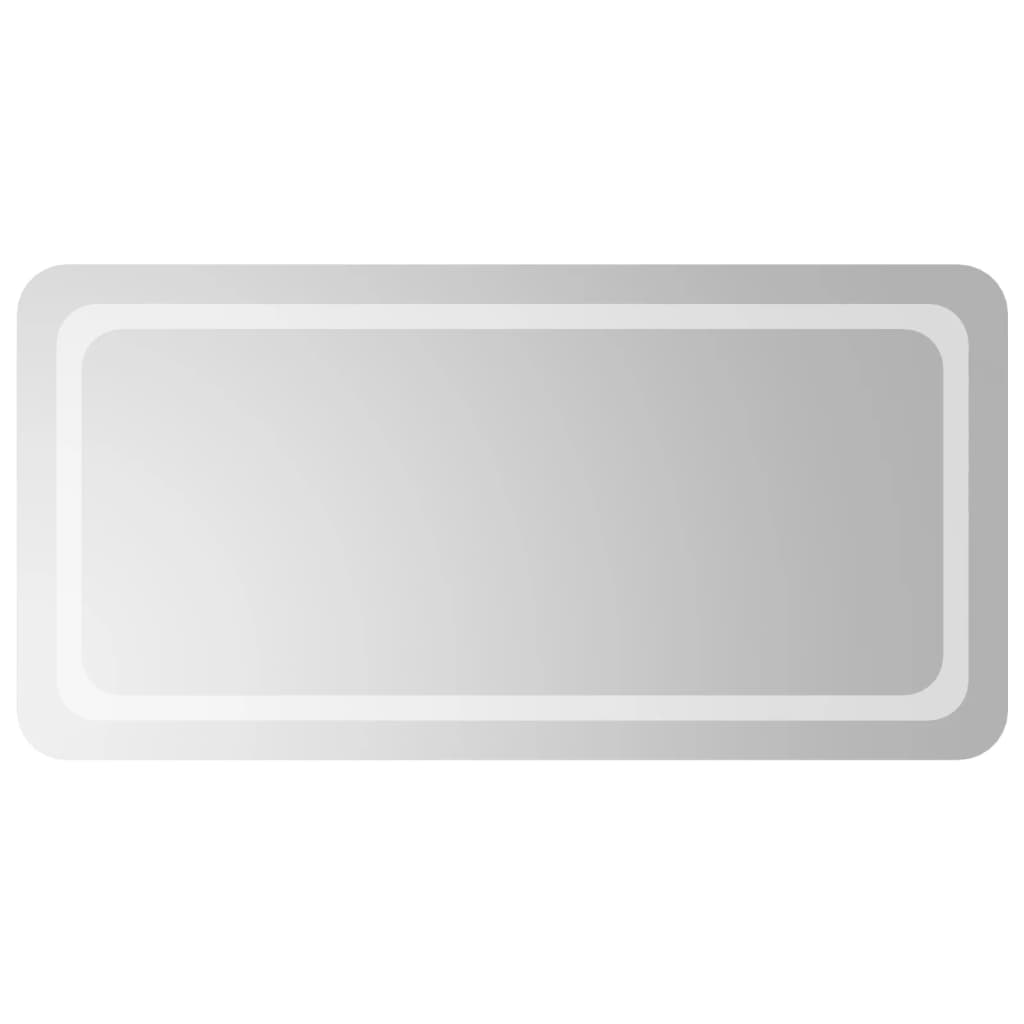 vidaXL LED Bathroom Mirror 50x100 cm