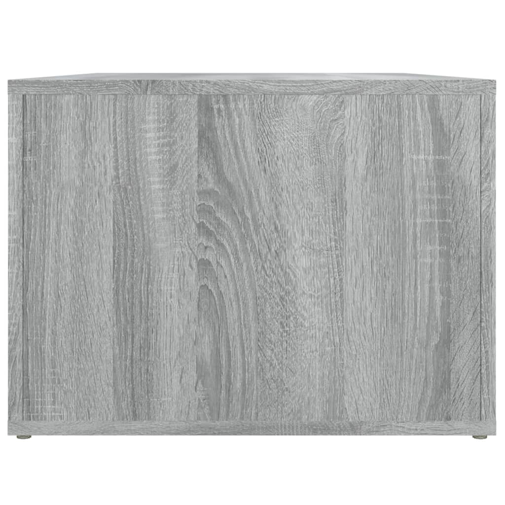 vidaXL Coffee Table Grey Sonoma 80x50x36 cm Engineered Wood
