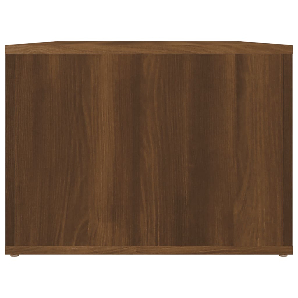 vidaXL Coffee Table Brown Oak 80x50x36 cm Engineered Wood