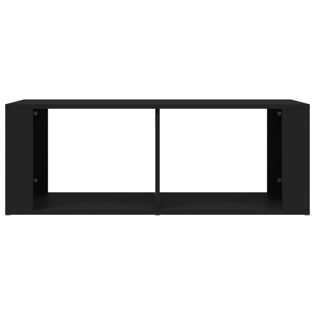 vidaXL Coffee Table Black 100x50x36 cm Engineered Wood