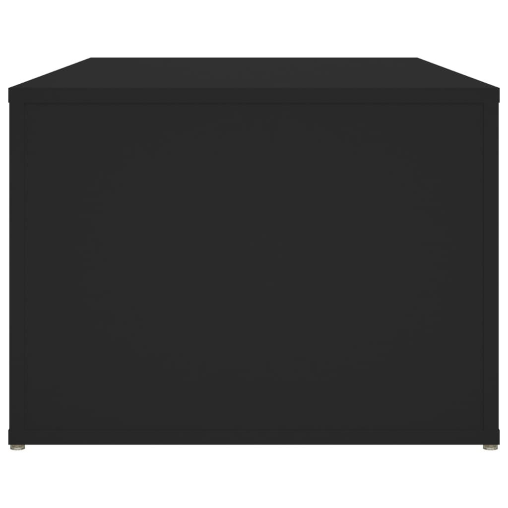 vidaXL Coffee Table Black 100x50x36 cm Engineered Wood