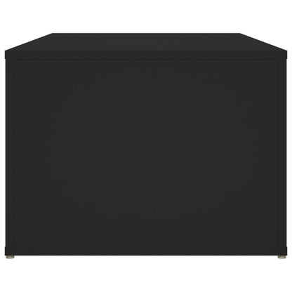 vidaXL Coffee Table Black 100x50x36 cm Engineered Wood