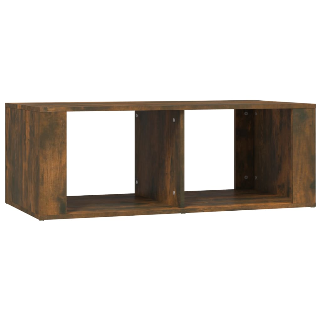 vidaXL Coffee Table Smoked Oak 100x50x36 cm Engineered Wood