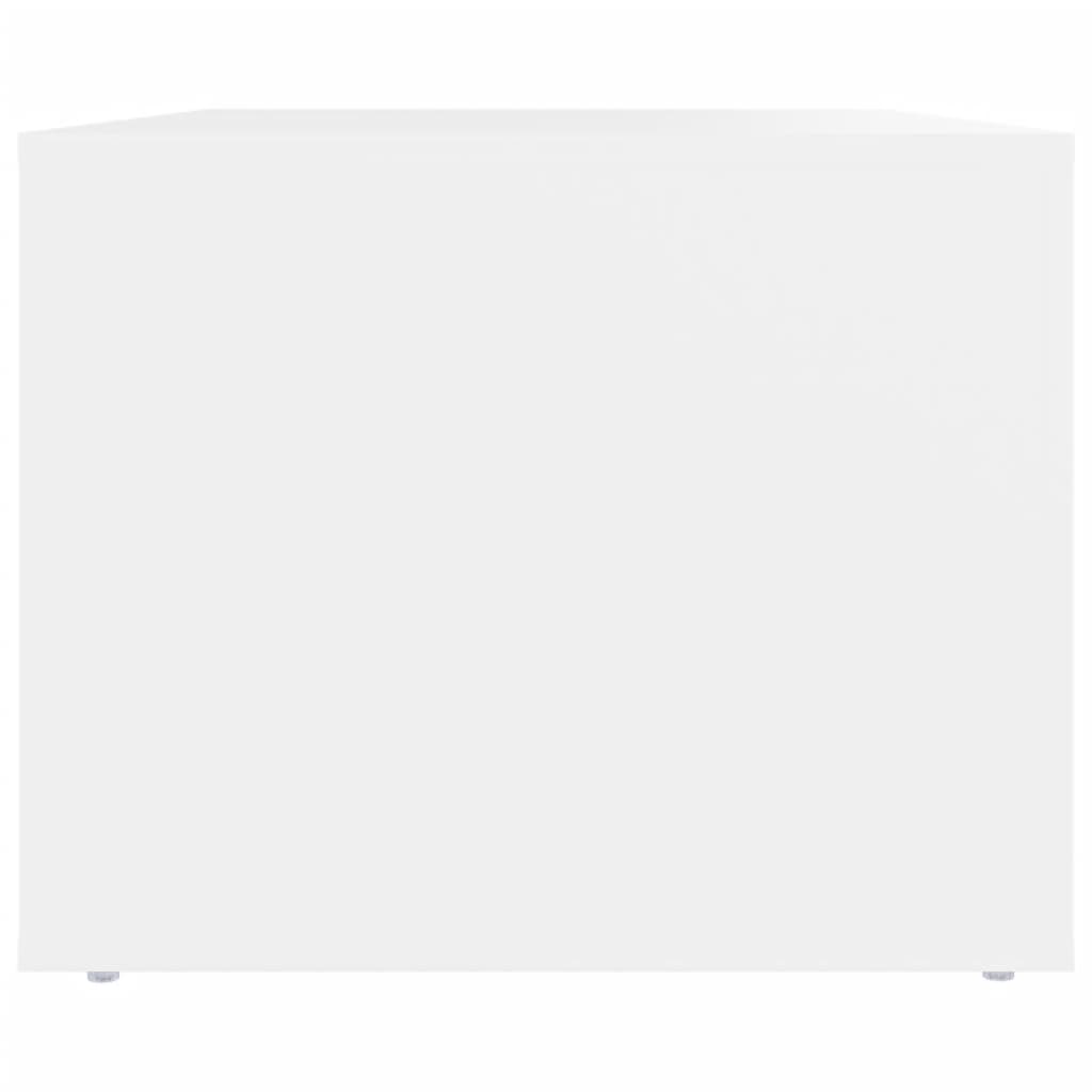 vidaXL Coffee Table White 80x50x40 cm Engineered Wood