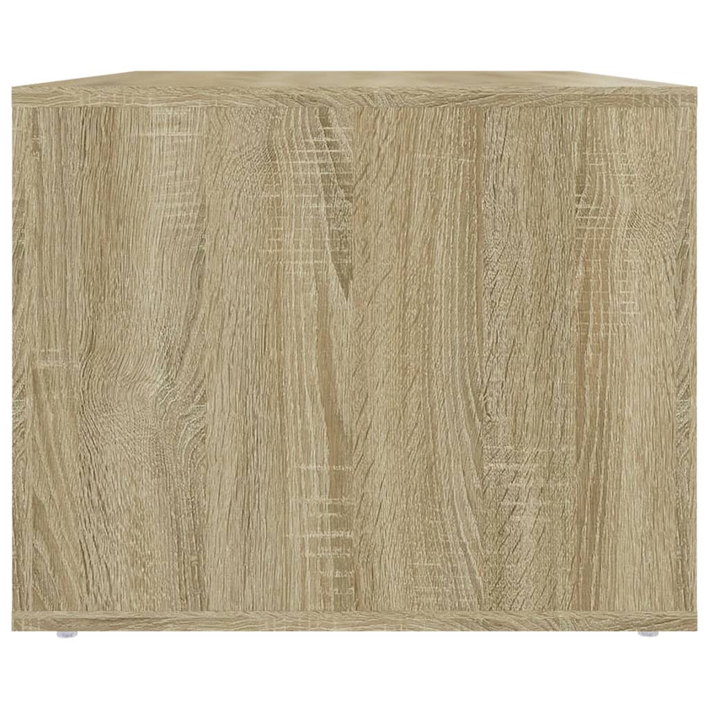 vidaXL Coffee Table Sonoma Oak 80x50x40 cm Engineered Wood