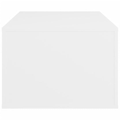 vidaXL Coffee Table White 100x50.5x35 cm Engineered Wood