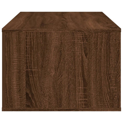 vidaXL Coffee Table Brown Oak 100x50.5x35 cm Engineered Wood