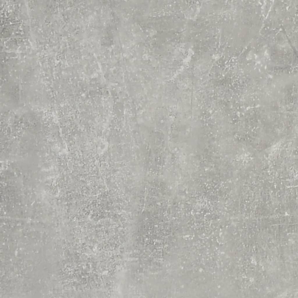 vidaXL Bedside Table Concrete Grey 41x40x36 cm Engineered Wood