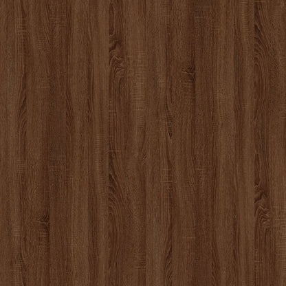 vidaXL Bedside Table Brown Oak 41x40x36 cm Engineered Wood