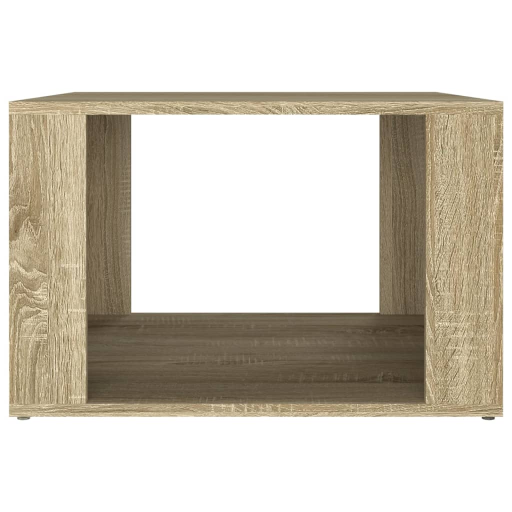 vidaXL Bedside Table Sonoma Oak 57x55x36 cm Engineered Wood