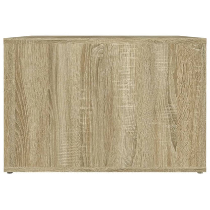 vidaXL Bedside Table Sonoma Oak 57x55x36 cm Engineered Wood