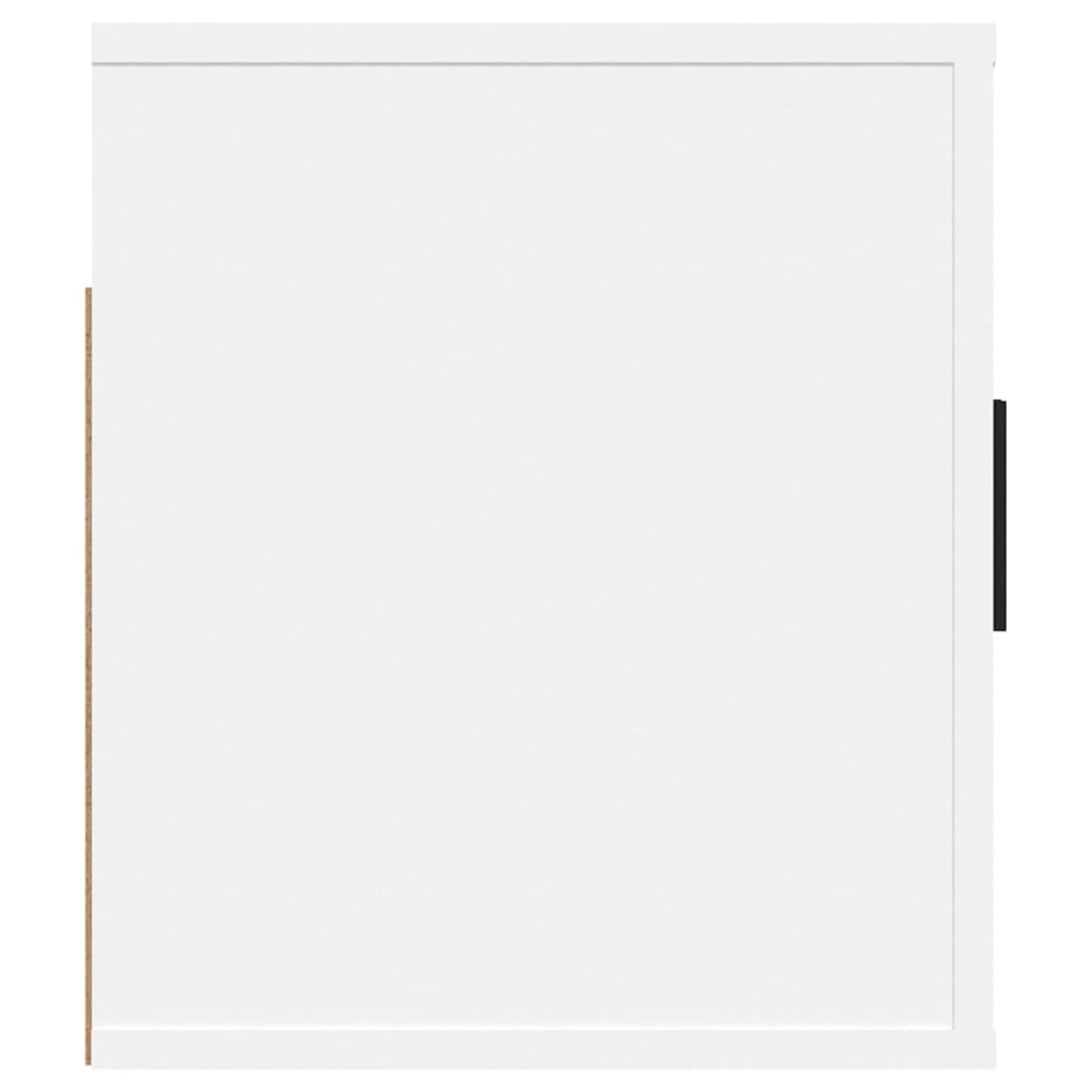 vidaXL Wall Mounted TV Cabinet White 80x34,5x40 cm