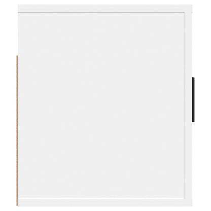 vidaXL Wall Mounted TV Cabinet White 80x34,5x40 cm