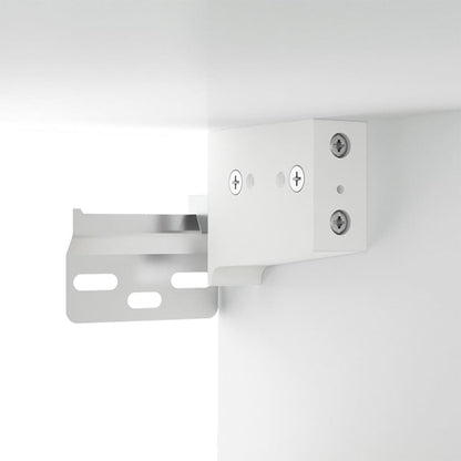 vidaXL Wall Mounted TV Cabinet White 80x34,5x40 cm