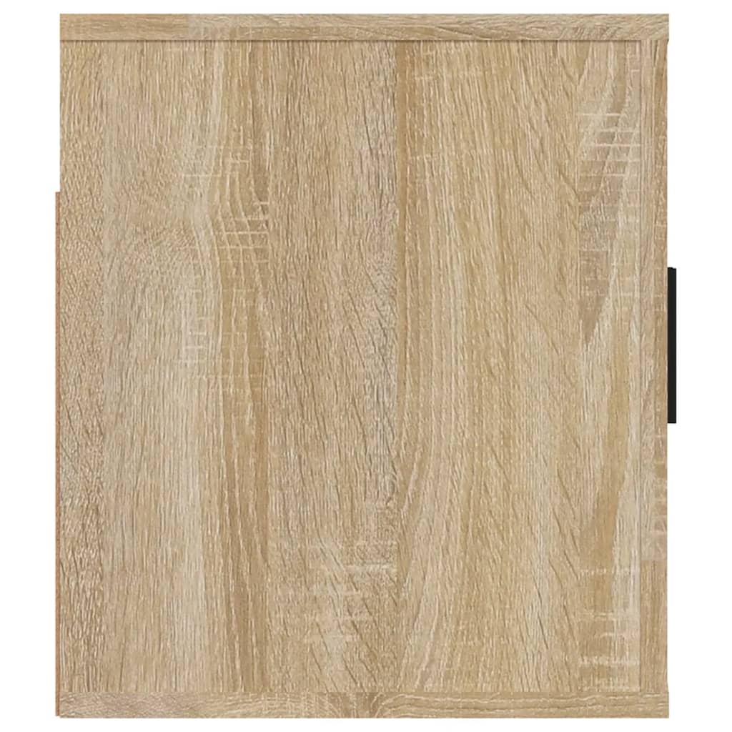 vidaXL Wall Mounted TV Cabinet Sonoma Oak 80x34,5x40 cm