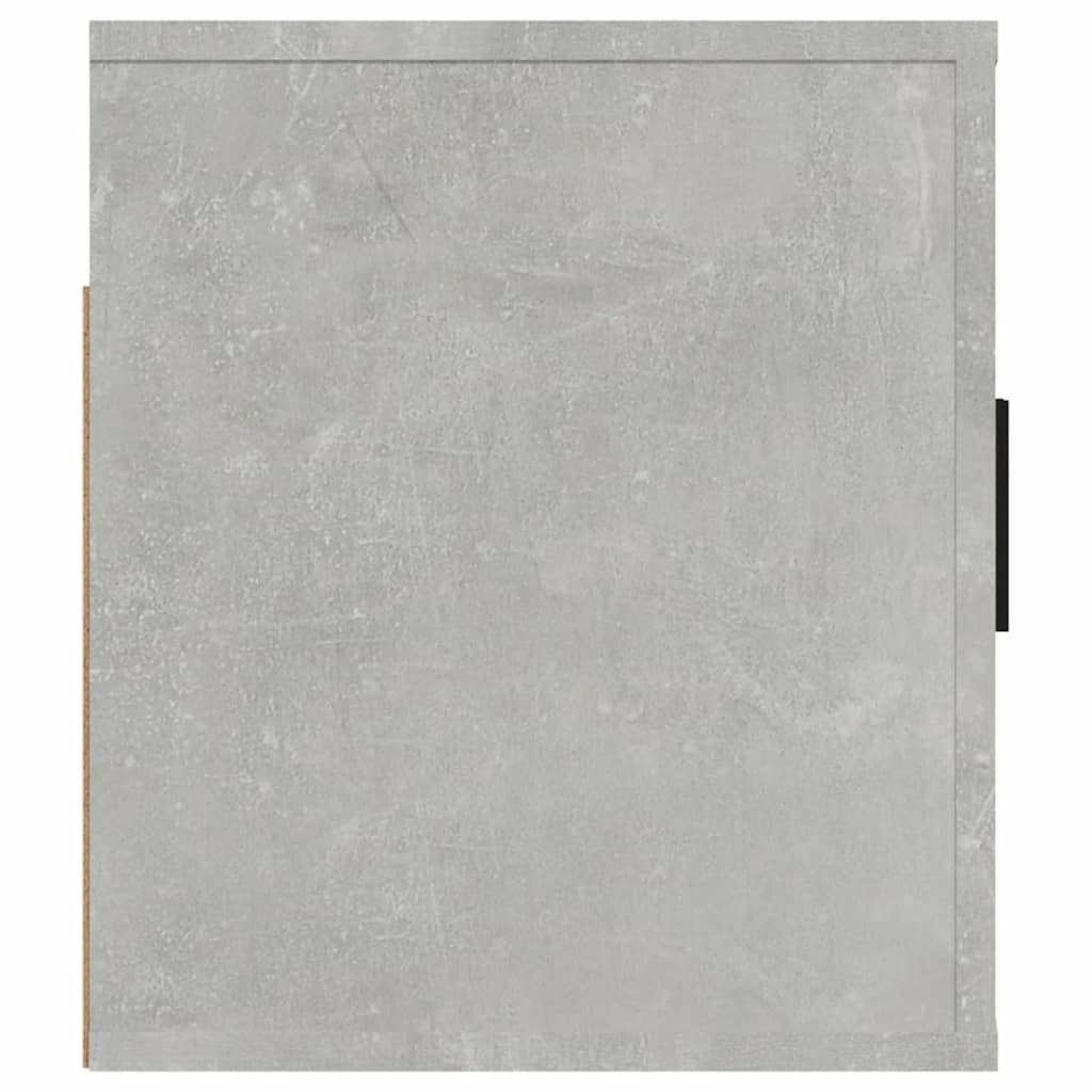 vidaXL Wall Mounted TV Cabinet Concrete Grey 80x34,5x40 cm
