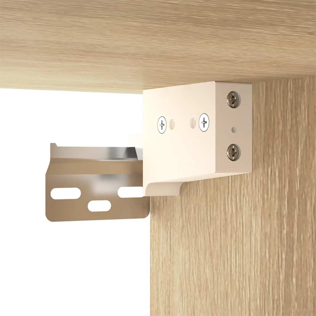vidaXL Wall Mounted TV Cabinet Sonoma Oak 100x34,5x40 cm