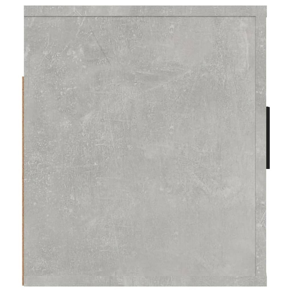 vidaXL Wall Mounted TV Cabinet Concrete Grey 100x34,5x40 cm