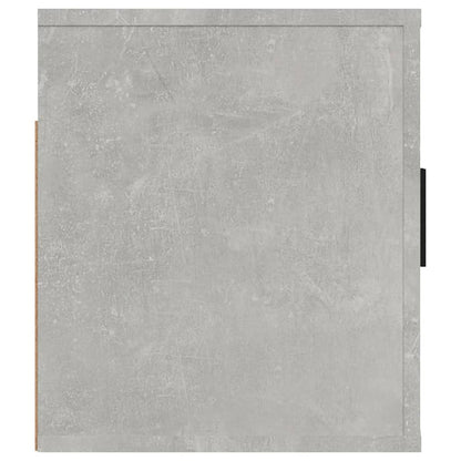 vidaXL Wall Mounted TV Cabinet Concrete Grey 100x34,5x40 cm