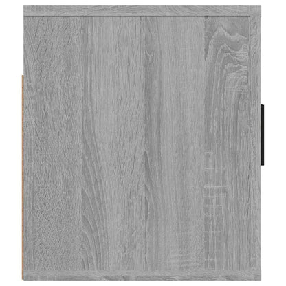 vidaXL Wall Mounted TV Cabinet Grey Sonoma 100x34,5x40 cm