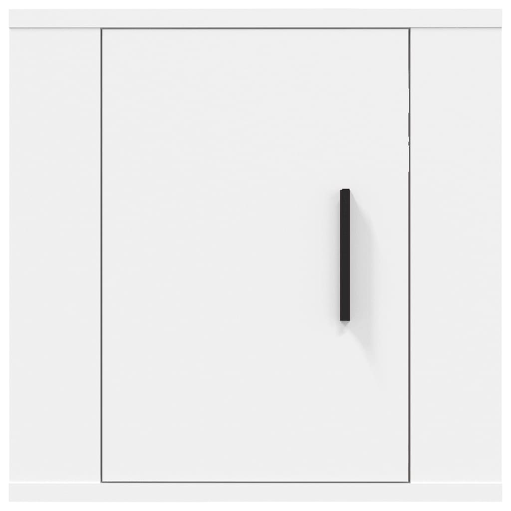 vidaXL 2 Piece Wall-mounted TV Cabinet Set White 40x34,5x40 cm