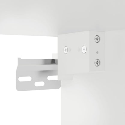 vidaXL 2 Piece Wall-mounted TV Cabinet Set White 40x34,5x40 cm