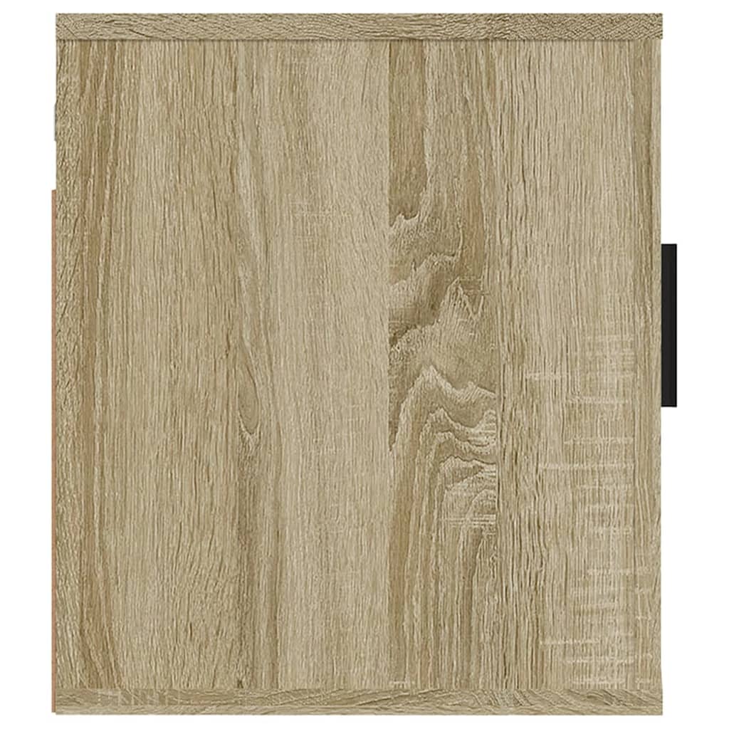 vidaXL 2 Piece Wall-mounted TV Cabinet Set Sonoma Oak 40x34,5x40 cm