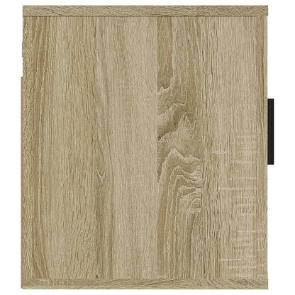 vidaXL 2 Piece Wall-mounted TV Cabinet Set Sonoma Oak 40x34,5x40 cm