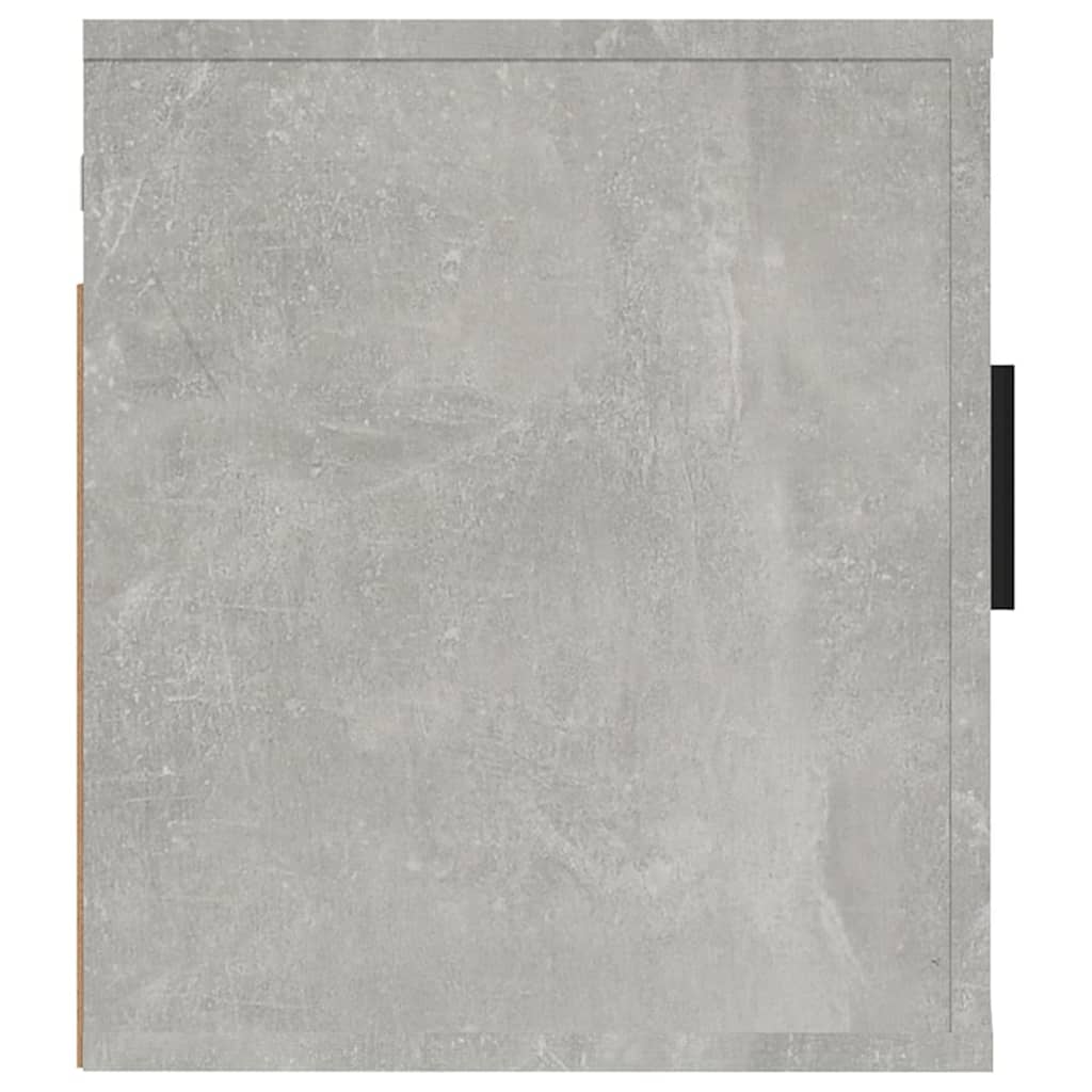 vidaXL Wall Mounted TV Cabinet Concrete Grey 40x34,5x40 cm