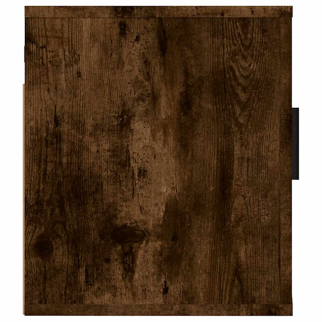 vidaXL Wall Mounted TV Cabinet Smoked Oak 40x34,5x40 cm
