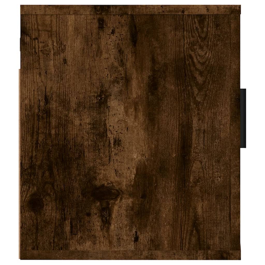 vidaXL 2 Piece Wall-mounted TV Cabinet Set Smoked Oak 40x34,5x40 cm