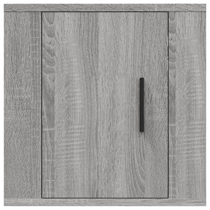 vidaXL Wall Mounted TV Cabinet Grey Sonoma 40x34,5x40 cm