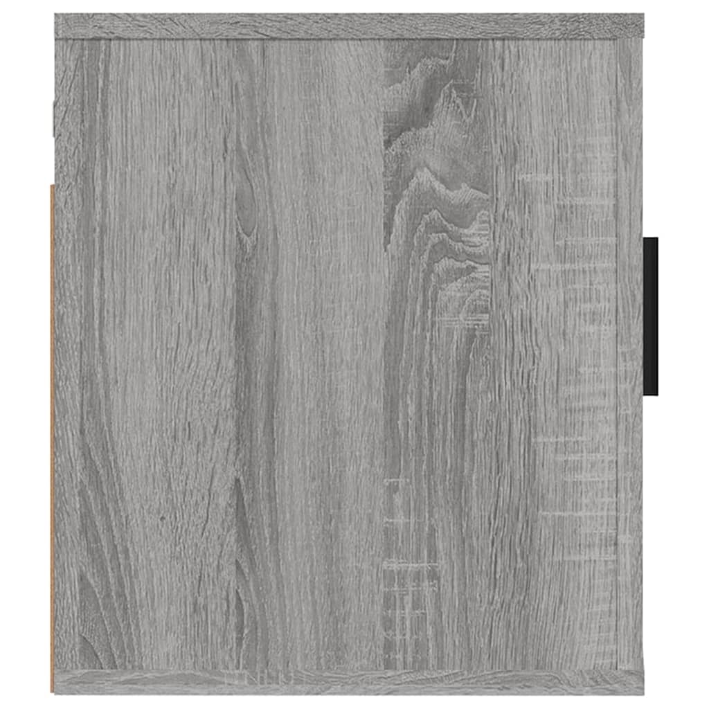 vidaXL Wall Mounted TV Cabinet Grey Sonoma 40x34,5x40 cm