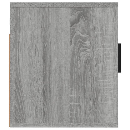 vidaXL 2 Piece Wall-mounted TV Cabinet Set Grey Sonoma 40x34,5x40 cm