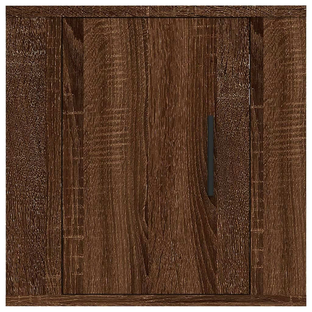 vidaXL Wall Mounted TV Cabinet Brown Oak 40x34,5x40 cm