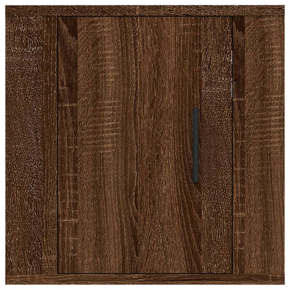 vidaXL Wall Mounted TV Cabinet Brown Oak 40x34,5x40 cm
